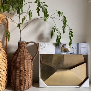 Project 62 Target Gold Toned Wall Mount Mailbox